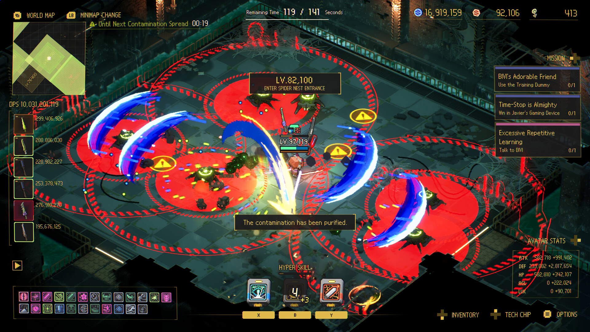 Learn Time-Stop in official Ascend to ZERO gameplay